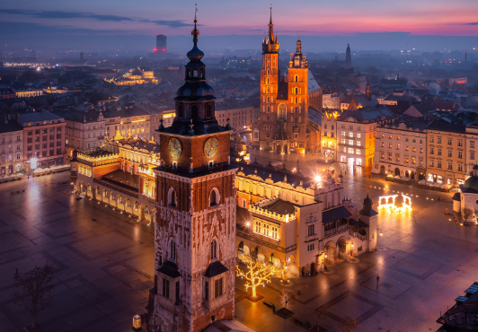 Panorama Krakowa