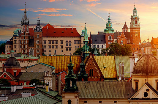 Drogą Królewską na Wawel